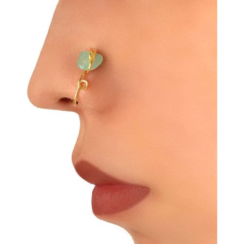 Piercing à nez à pierre - SHEIN - Modalova