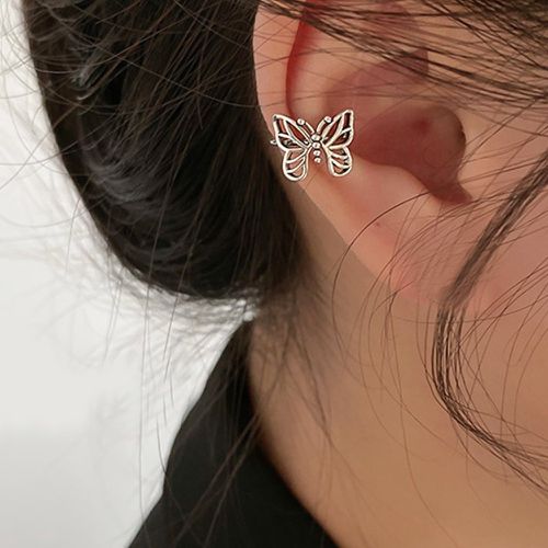 Pièce Clip d'oreille à détail papillon - SHEIN - Modalova