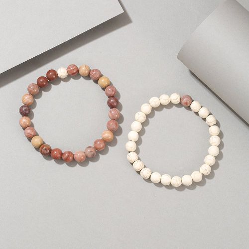 Pièces Bracelet à perle à pierre - SHEIN - Modalova