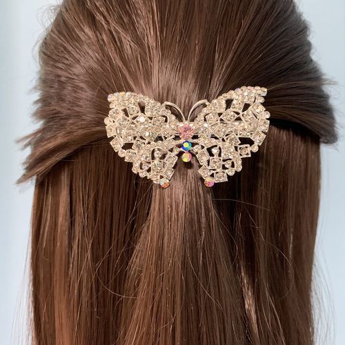 Épingle à cheveux à strass à papillon - SHEIN - Modalova