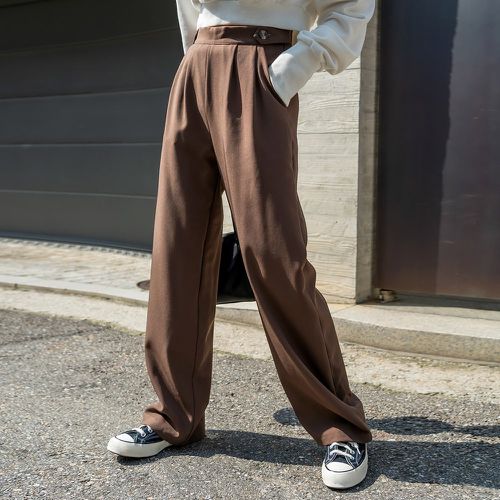Pantalon taille haute poche - SHEIN - Modalova