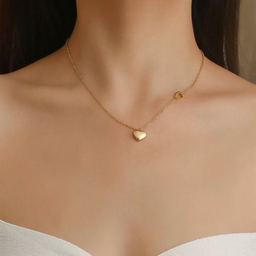 Collier à pendentif cœur - SHEIN - Modalova