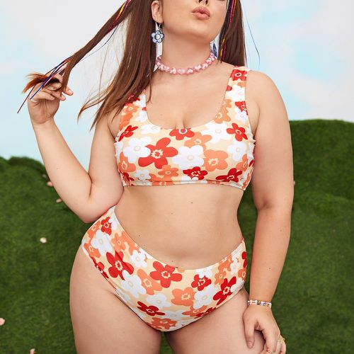 Bikini à imprimé floral - SHEIN - Modalova