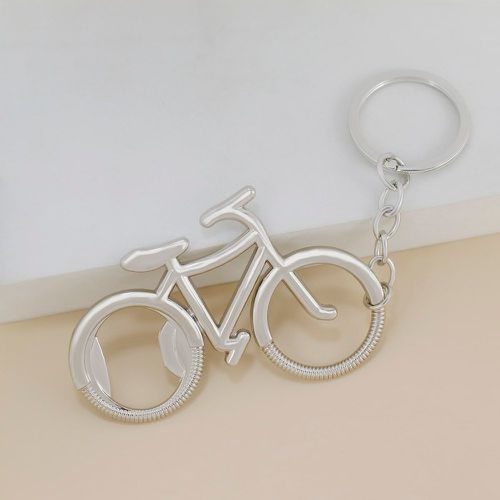 Porte-clés à ouvre-bouteilles design bicyclette - SHEIN - Modalova