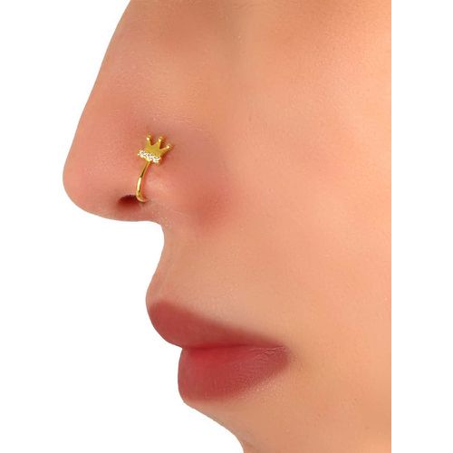 Piercing à nez à détail de couronne - SHEIN - Modalova