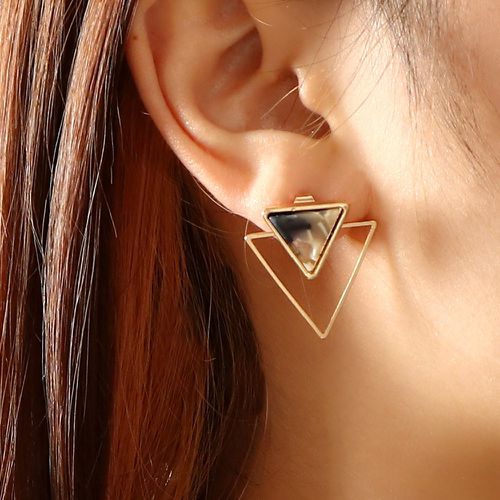 Boucles d'oreilles triangulaire design - SHEIN - Modalova