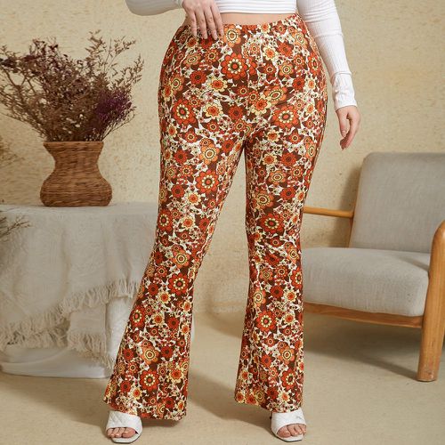 Pantalons grandes tailles Bohème Floral - SHEIN - Modalova