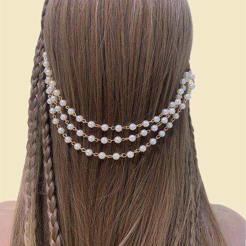 Bandeau pour cheveux à fausse perle - SHEIN - Modalova