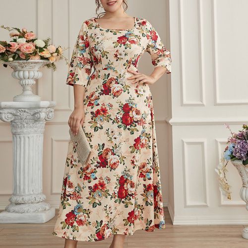 Robe à imprimé floral aléatoire - SHEIN - Modalova