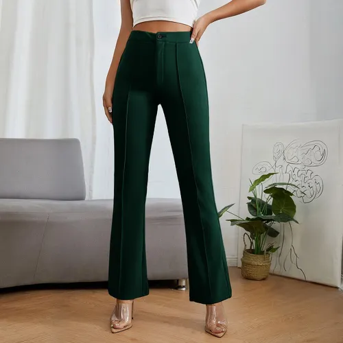 Pantalon taille haute - SHEIN - Modalova