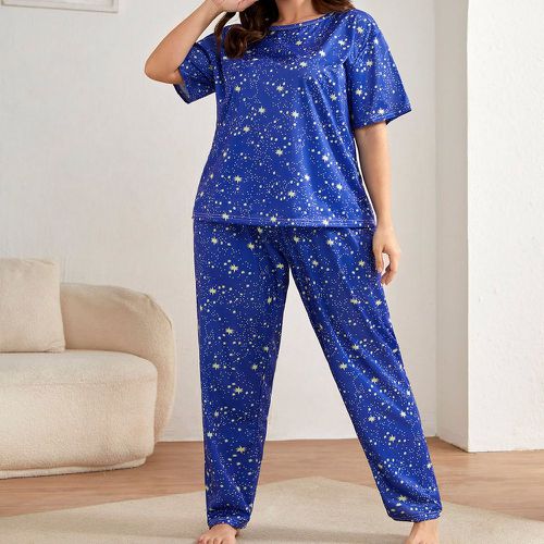 Ensemble de pyjama à imprimé étoile - SHEIN - Modalova