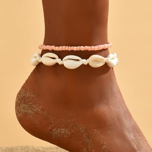 Pièces Bracelet de cheville à détail coquille - SHEIN - Modalova