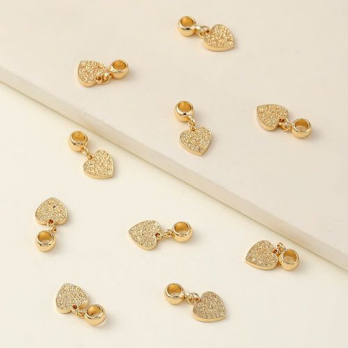 Pièces Accessoire de bijoux DIY à pendentif cœur - SHEIN - Modalova