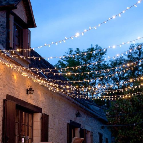 PiÃ¨ce 80 Led 10m FÃ©e LumiÃ¨re De ChaÃ®ne Avec Design De Barre De Glace Pour La DÃ©coration De Chambre, Chambre Ã€ Coucher, Anniversaire, Mariage, FÃ - SHEIN - Modalova