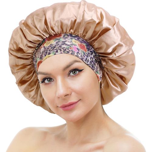 Bonnet de cheveux fleur & léopard - SHEIN - Modalova