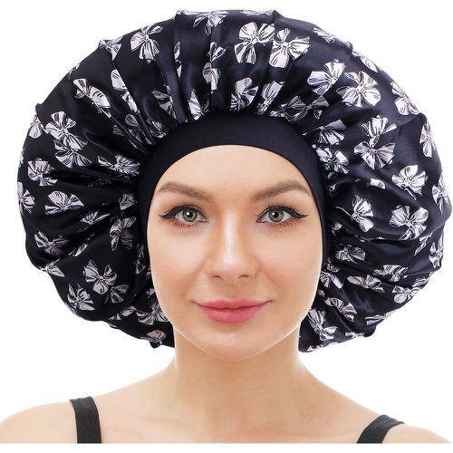 Bonnet de cheveux à imprimé nœud - SHEIN - Modalova
