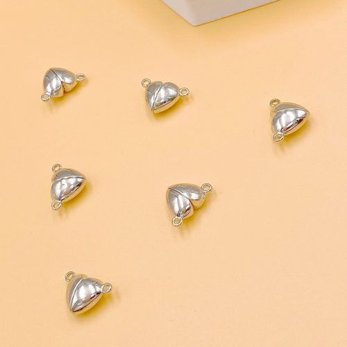 Pièces Pendentif à bijoux DIY magnétique design cœur - SHEIN - Modalova