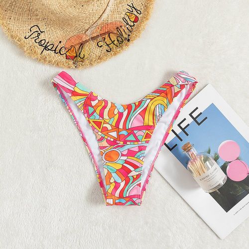 Bas de bikini à imprimé - SHEIN - Modalova