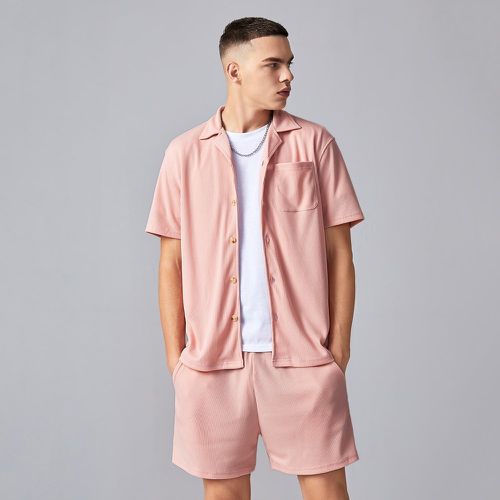 Chemise à poche & short (sans t-shirt) - SHEIN - Modalova