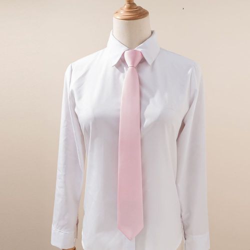 Cravate unicolore minimaliste - SHEIN - Modalova