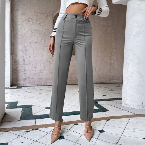 Pantalon tailleur taille haute couture - SHEIN - Modalova