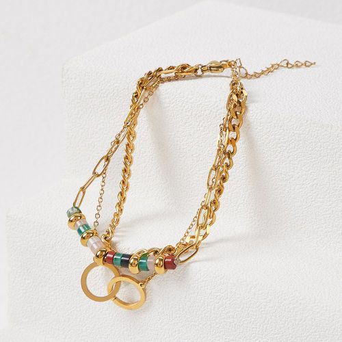 Bracelet multicouche à perles - SHEIN - Modalova