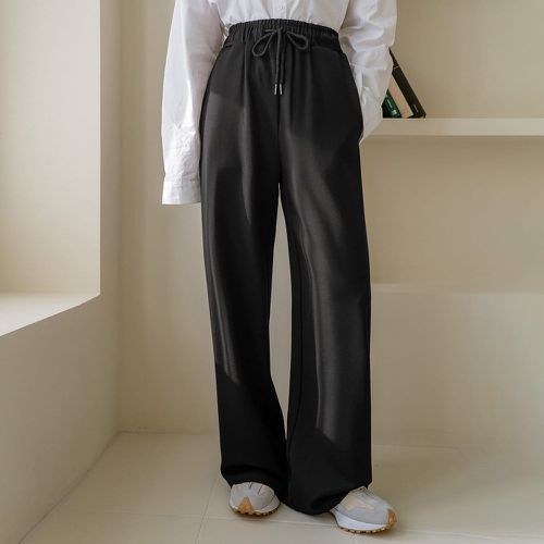 Pantalon de survêtement à poches à cordon - SHEIN - Modalova