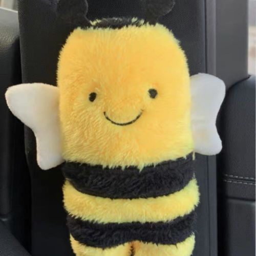 Pièce Couverture de ceinture de sécurité de voiture design abeille de dessin animé - SHEIN - Modalova