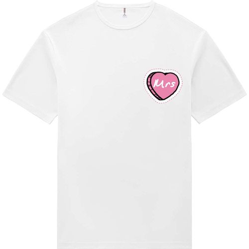 Pièce T-shirt cœur et lettre - SHEIN - Modalova