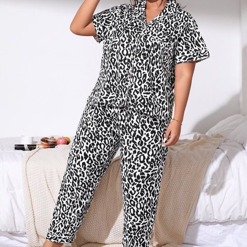 Ensemble de pyjama à léopard - SHEIN - Modalova