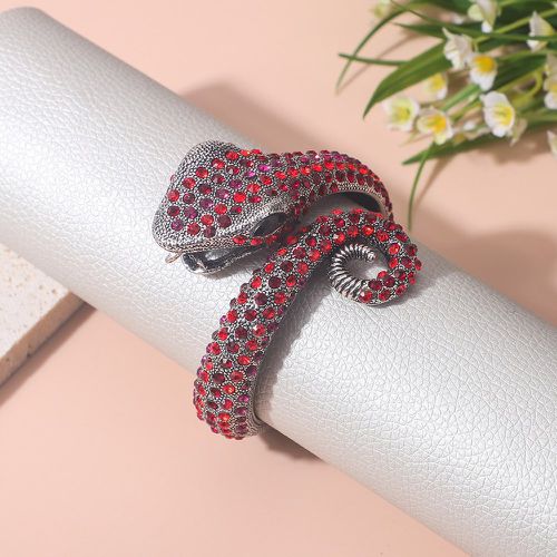 Bracelet à strass en forme de serpent - SHEIN - Modalova