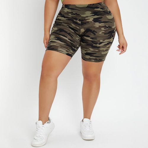 Short cycliste à imprimé camouflage - SHEIN - Modalova