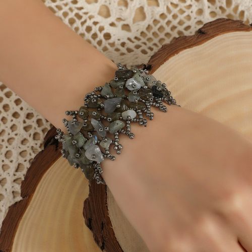 Bracelet à pierre à perles - SHEIN - Modalova