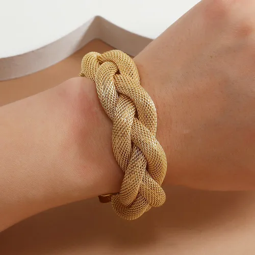 Bracelet design tressé - SHEIN - Modalova