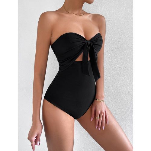 Body bustier à nœud découpe - SHEIN - Modalova