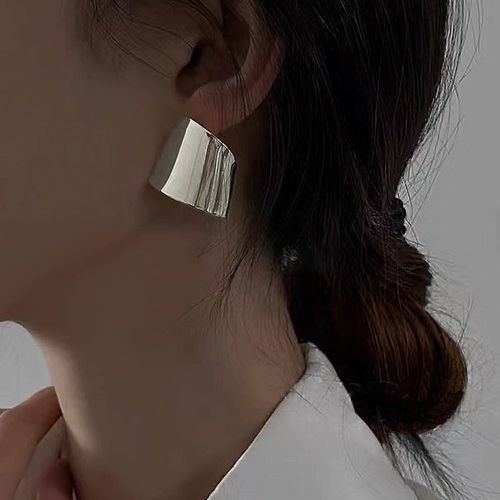 Clous d'oreilles à design géométrique - SHEIN - Modalova