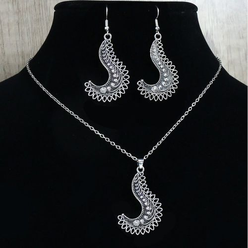 Pièces Set de bijoux géométrique métallique - SHEIN - Modalova