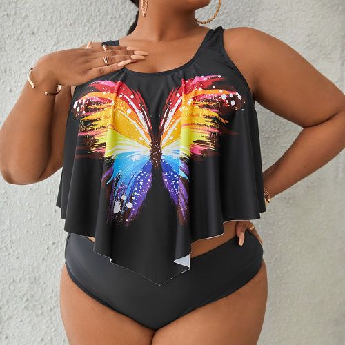 Bikini à motif papillon - SHEIN - Modalova