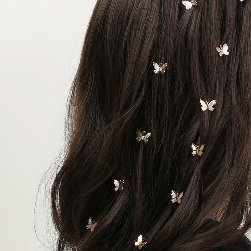 Pièces Épingle à cheveux papillon à franges - SHEIN - Modalova