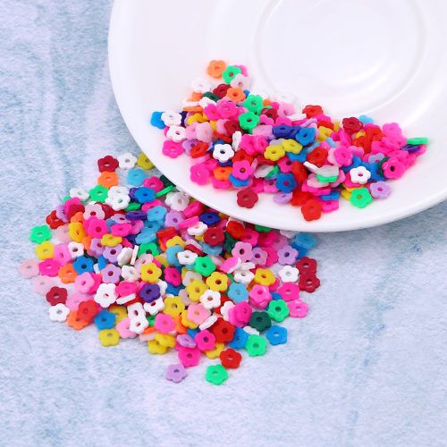 Pièces Accessoire de bijoux DIY de couleur aléatoire fleur perle - SHEIN - Modalova