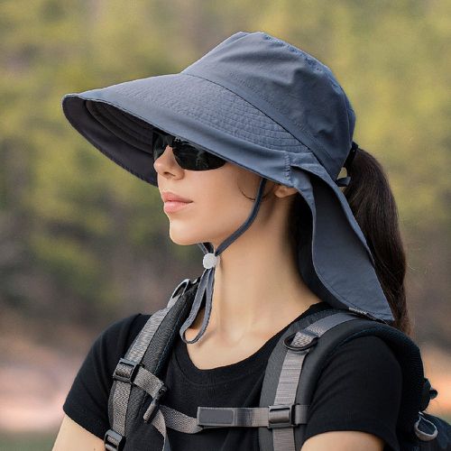 Pièce Chapeau extérieur protection solaire sport - SHEIN - Modalova