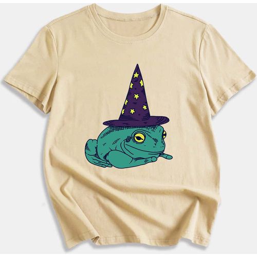 T-shirt grenouille de dessin animé - SHEIN - Modalova