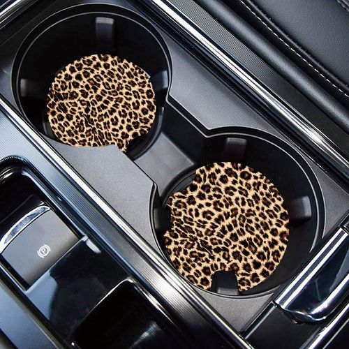 Pièces Sous-bock de voiture léopard - SHEIN - Modalova