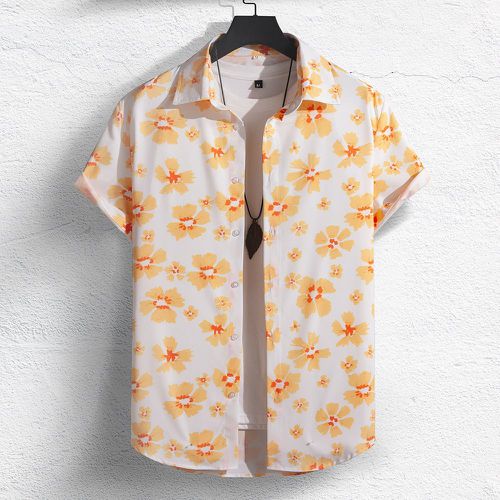 Chemise à imprimé fleuri (sans t-shirt) - SHEIN - Modalova
