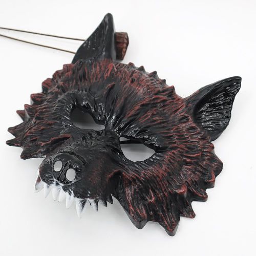 Masque facial de costume loup tête - SHEIN - Modalova