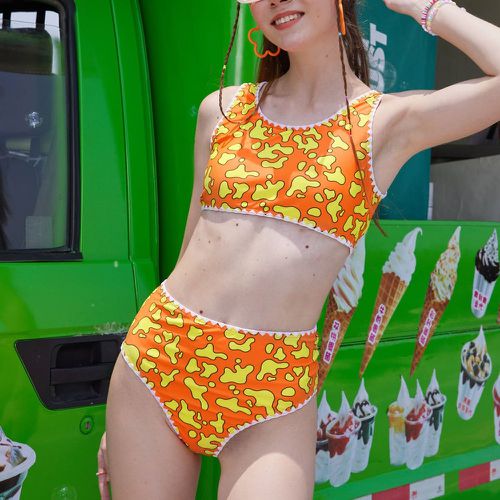 Bikini à imprimé - SHEIN - Modalova