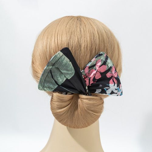 Élastique à cheveux à imprimé floral - SHEIN - Modalova