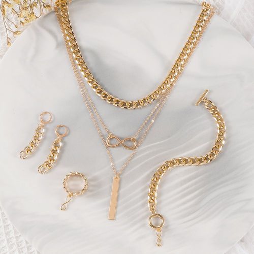Pièces Set de bijoux à pendentif d'infini - SHEIN - Modalova
