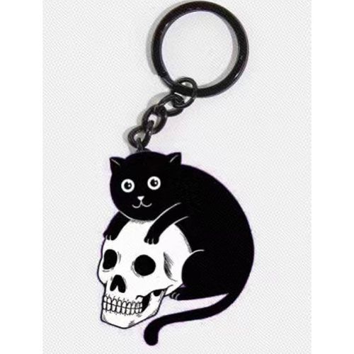 Porte-clés chat & à breloque squelette - SHEIN - Modalova