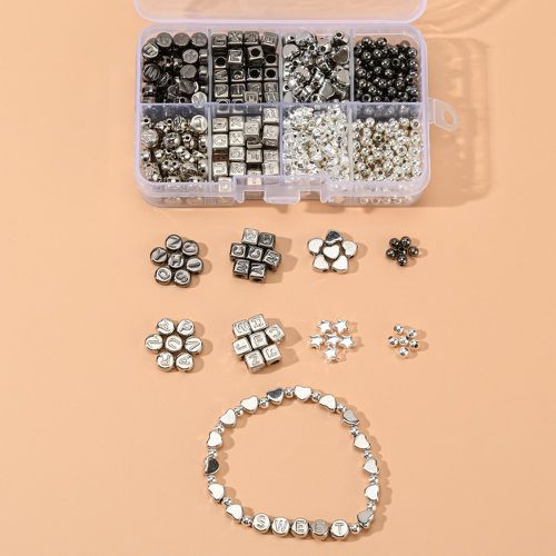Boîte Perle design cube & cœur DIY à lettres - SHEIN - Modalova